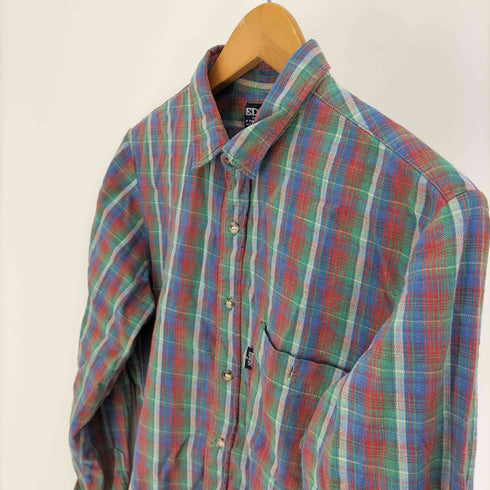 エドウィン EDWIN SOLD ONLY AT THE FINEST STORES チェック柄 L/S シャツ メンズ import:L