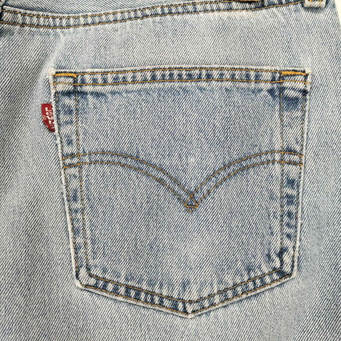 リーバイス Levis 501 ボタン裏553 02年02月 MADE IN USA ストレートデニムパンツ メンズ W34 L30