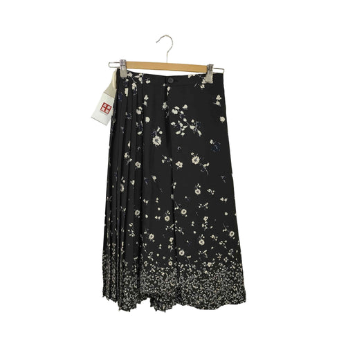 クラネ CLANE 花柄プリーツスカート ラップスカート レディース JPN:36