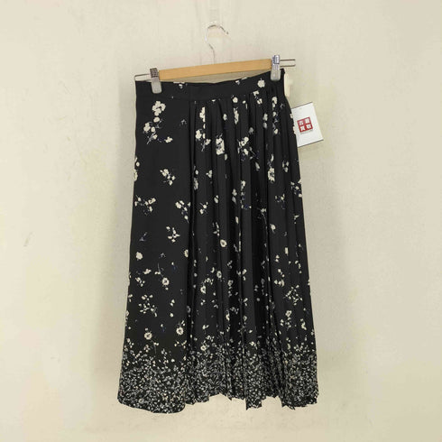 クラネ CLANE 花柄プリーツスカート ラップスカート レディース JPN:36
