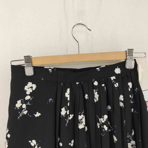 クラネ CLANE 花柄プリーツスカート ラップスカート レディース JPN:36