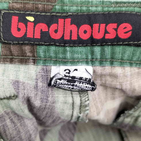 BIRDHOUSE MADE IN USA カモ柄 カーゴショーツ メンズ 34