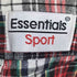 Essentials Sport 2タック タータンチェック リネン混 ショーツ メンズ 10
