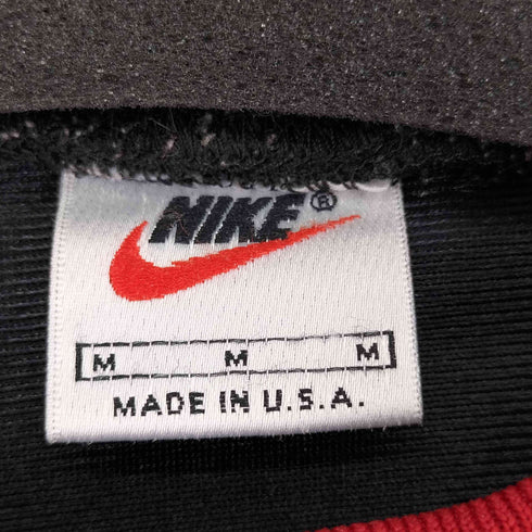 ナイキ NIKE 90S MADE IN USA 白タグ スウッシュ刺繍 モックネックカットソー メンズ JPN:M