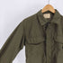 ユーエスアーミー U.S. ARMY DPSC製 HOT WEATHER FIRE RESISTANT NYLON OG-106 ホット ウェザー ナイロン ヘリクルー ミリタリー シャツ 1971年製 SCOVILLジップ メンズ SMALL SHORT