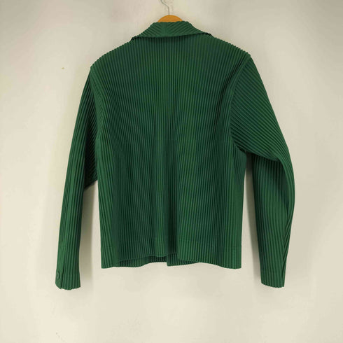 オムプリッセイッセイミヤケ HOMME PLISSE ISSEY MIYAKE TAILORED PLEATS1 プリーツ加工ショートダブルジャケット メンズ JPN:2