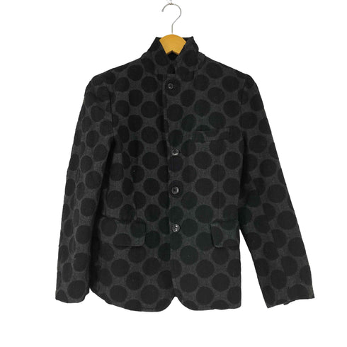 ブラックコムデギャルソン BLACK COMME des GARCONS 13AW ドット ウールジャケット レディース JPN:S