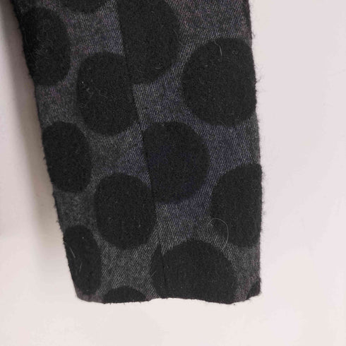 ブラックコムデギャルソン BLACK COMME des GARCONS 13AW ドット ウールジャケット レディース JPN:S