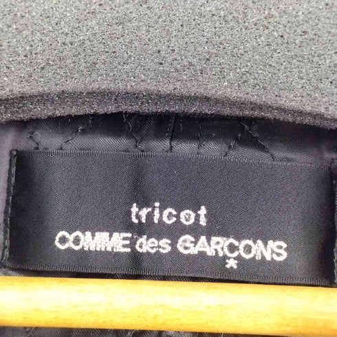 トリココムデギャルソン tricot COMME des GARCONS 80S AD1989 リブアームテーラードジャケット レディース