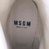 エムエスジーエム MSGM イタリア製 クロコ型押し ポインテッドトゥ ヒールブーツ トリコロール レディース 37
