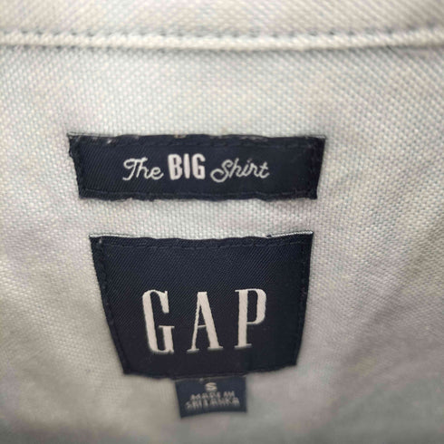 ギャップ Gap ベアー刺繍 B.D L/S シャツ メンズ JPN:S