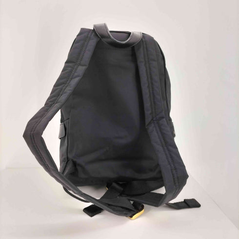 マークバイマークジェイコブス Marc by Marc Jacobs レザーロゴ型押し ナイロン バックパック リュック レディース