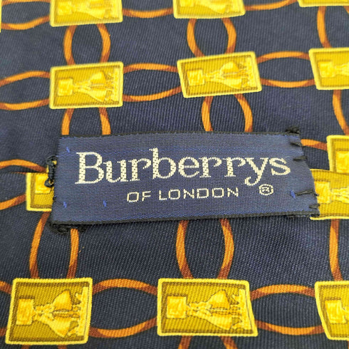 バーバリーズ BURBERRYS マネキンデザインシルクネクタイ メンズ