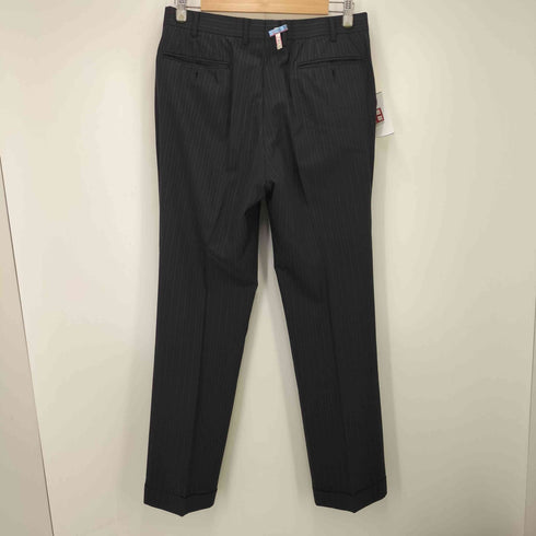 バーバリーブラックレーベル BURBERRY BLACK LABEL シャドウストライプ柄 ウール 3Bテーラードジャケット スラックス パンツ メンズ 40R