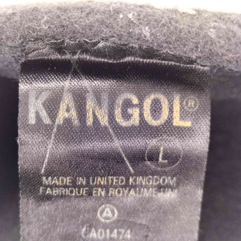 カンゴール KANGOL イギリス製 ウールハンチング メンズ L