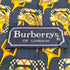 バーバリーズ BURBERRYS 犬柄シルクネクタイ メンズ