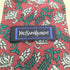 イヴサンローラン Yves Saint Laurent フラワー柄シルクネクタイ メンズ