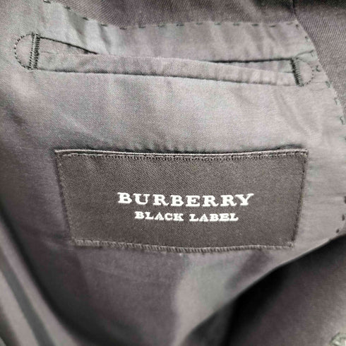 バーバリーブラックレーベル BURBERRY BLACK LABEL ウール 3Bテーラードジャケット スラックス パンツ メンズ 40R