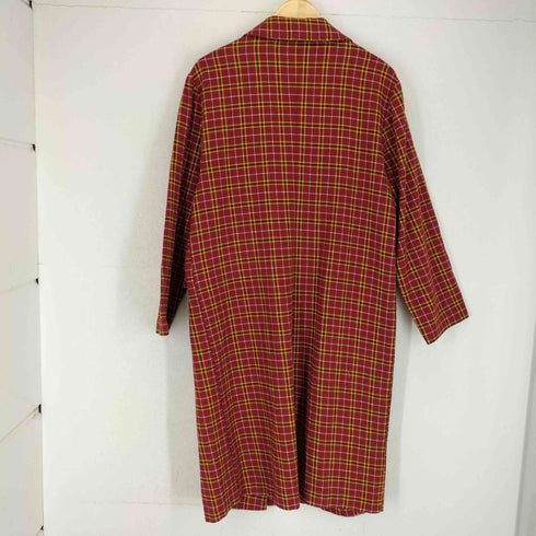 エイチアンドエム H&M 金タグ チェック柄チェスターコート レディース JPN:S