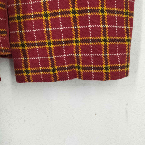 エイチアンドエム H&M 金タグ チェック柄チェスターコート レディース JPN:S