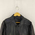 90s FRENCH TRADITIONAL MEN'S CLOTHING 裏地タータンチェック レザージャケット メンズ import:M