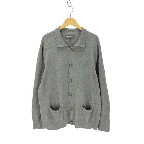 エディーバウアー Eddie Bauer 00s 襟付き ニットカーディガン メンズ JPN:XL