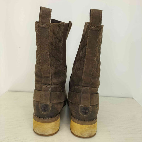ティンバーランド Timberland キルティング レザーブーツ レディース JPN:25.5