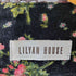 LILYAN HOUSE レース襟 コーデュロイ花柄ワンピース レディース