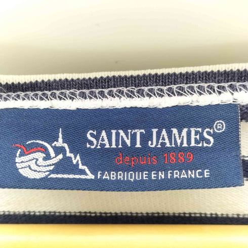 セントジェームス SAINT JAMES フランス製 コットンバスクシャツ レディース