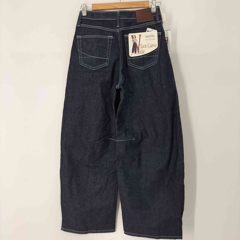 サムシング SOMETHING 別注 TUCK CURVE WIDE デニムパンツ レディース JPN:M