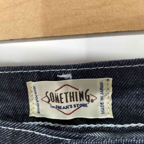 サムシング SOMETHING 別注 TUCK CURVE WIDE デニムパンツ レディース JPN:M