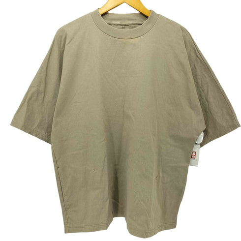 ムジラボ MUJI labo 太番手天竺編み五分袖プルオーバー メンズ S-M
