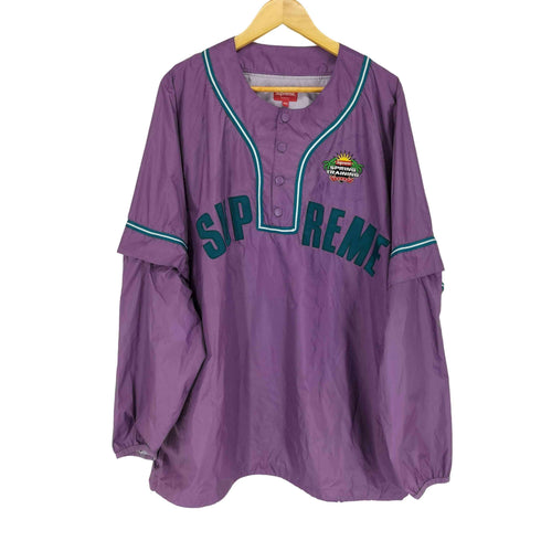 シュプリーム Supreme 22SS Snap-O ff Sleeve L/S Baseball Top メンズ JPN:XXL