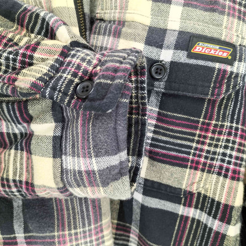 シュプリーム Supreme 23SS Plaid Hooded Zip Up Shirt メンズ JPN:L