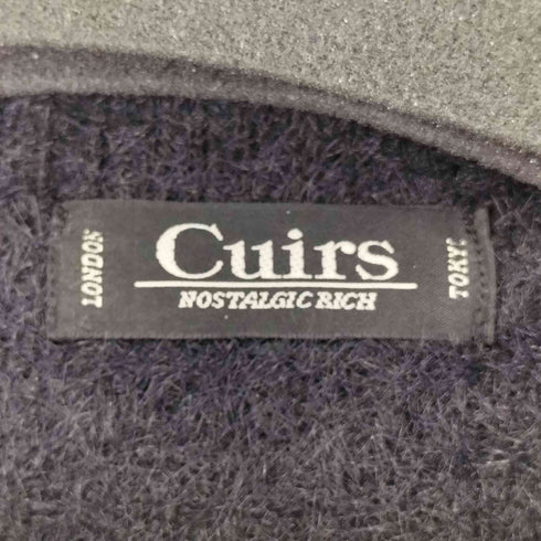 キュイー Cuirs シャギーニット メンズ