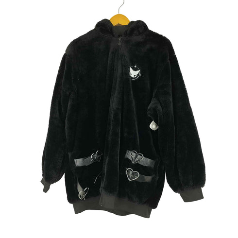 フェイクファー パーカー レディース JPN:L