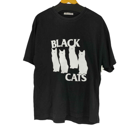 ビバスタジオ vivastudio BLACK CAT SHORT SLEEVE メンズ JPN:L