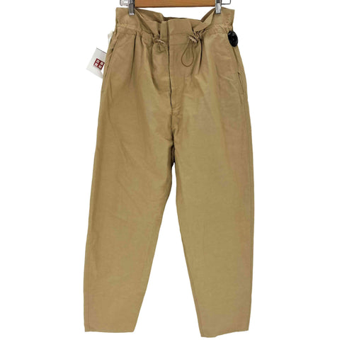 ステラマッカートニー STELLA McCARTNEY ウエストドローコード ワイドテーパードパンツ メンズ 40