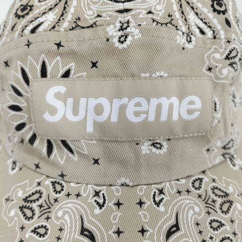 シュプリーム Supreme 21SS Bandana Camp Cap メンズ