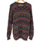 pro idee ウール総柄ニット メンズ import:XL