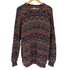 pro idee ウール総柄ニット メンズ import:XL
