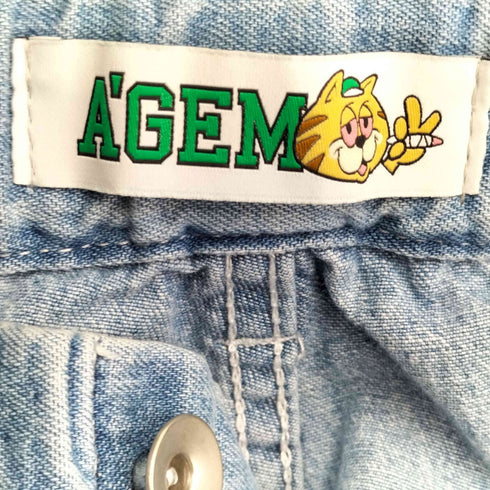 エージェム Agem デニムカーゴパンツ メンズ FREE