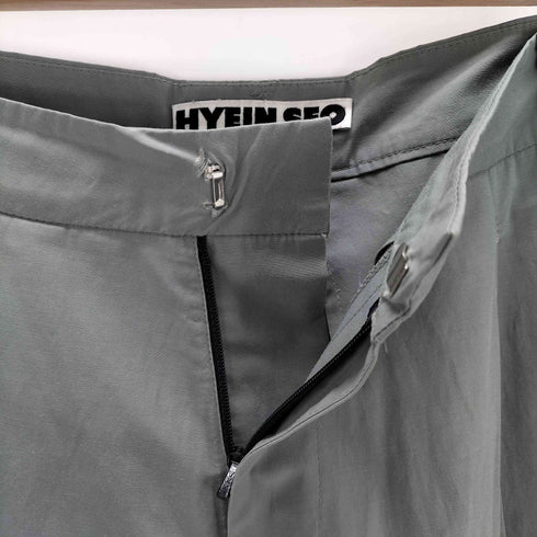 ヘインソ hyein seo ツータックワイドテーパードパンツ レディース 2