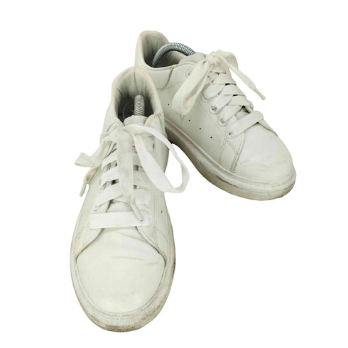 アレキサンダーマックイーン Alexander McQueen レザーローカットスニーカー レディース EUR:37