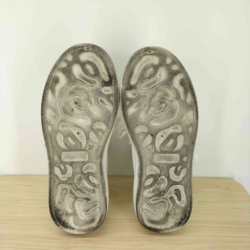 アレキサンダーマックイーン Alexander McQueen レザーローカットスニーカー レディース EUR:37