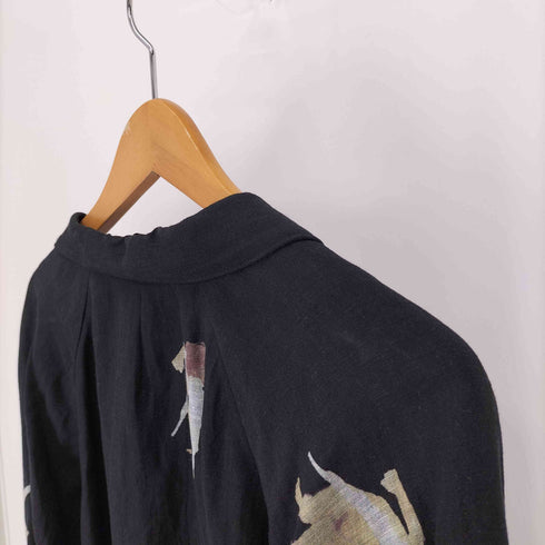 ヨウジヤマモトプールオム Yohji Yamamoto POUR HOMME 24SS ANGEL PATTERN DOUBLE FRONT JACKET エンジェル パターン ダブル フロント ジャケット LOOK 20-21 メンズ JPN:2