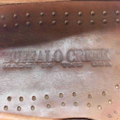 {{BUFFALO CREEK USA製 ビブラムソール タッセルローファー メンズ
