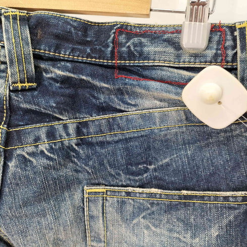 BLUEWAY ヴィンテージ加工デニムパンツ メンズ 34