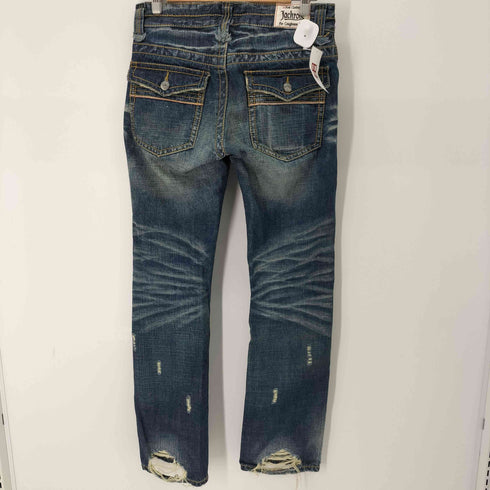 ジャックローズ JACKROSE ダメージ加工スリムストレートデニム グランジ Y2K メンズ 31