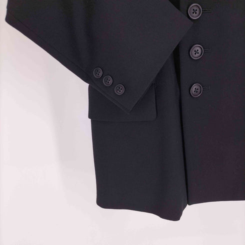 ヨウジヤマモトプールオム Yohji Yamamoto POUR HOMME 24AW WOOL GABARDINE W GUSSET JACKET ウール ギャバジン W ガゼット ジャケット メンズ JPN:2